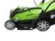 Greenworks G40LM35K2 - Tondeuse &agrave; gazon &eacute;lectrique &agrave; batterie - 40V 2Ah - Coupe 35 cm