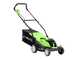 Greenworks G40LM35K2 - Tondeuse &agrave; gazon &eacute;lectrique &agrave; batterie - 40V 2Ah - Coupe 35 cm