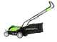 Greenworks G40LM35K2 - Tondeuse &agrave; gazon &eacute;lectrique &agrave; batterie - 40V 2Ah - Coupe 35 cm