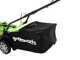 Greenworks G40LM35K2 - Tondeuse &agrave; gazon &eacute;lectrique &agrave; batterie - 40V 2Ah - Coupe 35 cm