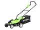Greenworks G40LM35K2 - Tondeuse &agrave; gazon &eacute;lectrique &agrave; batterie - 40V 2Ah - Coupe 35 cm