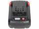 &Eacute;lagueuse manuelle &eacute;lectrique &agrave; batterie Blue Bird CS 22-06 TIMBER - Batterie 21V 2.5Ah