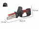&Eacute;lagueuse manuelle &eacute;lectrique &agrave; batterie Blue Bird CS 22-06 TIMBER - Batterie 21V 2.5Ah