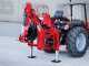 GeoTech-Pro BHS 175 - Pelle r&eacute;tro pour tracteur avec d&eacute;placement lat&eacute;ral