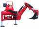 GeoTech-Pro BHS 175 - Pelle r&eacute;tro pour tracteur avec d&eacute;placement lat&eacute;ral