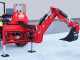 GeoTech-Pro BHS 175 - Pelle r&eacute;tro pour tracteur avec d&eacute;placement lat&eacute;ral