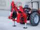 GeoTech-Pro BHS 195 - Pelle r&eacute;tro pour tracteur avec d&eacute;placement lat&eacute;ral