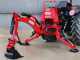 GeoTech Pro BHF 95 - Pelle r&eacute;tro pour tracteur fixe