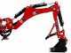 GeoTech Pro BHF 95 - Pelle r&eacute;tro pour tracteur fixe