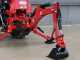 GeoTech Pro BHF 95 - Pelle r&eacute;tro pour tracteur fixe