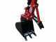 GeoTech Pro BHF 95 - Pelle r&eacute;tro pour tracteur fixe