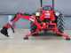 GeoTech Pro BHF 95 - Pelle r&eacute;tro pour tracteur fixe