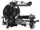 Berkel B114 Noire - Trancheuse &agrave; volant avec pi&eacute;destal - Lame en acier chrom&eacute; de 320 mm