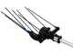Campagnola Hercules 6 ECO Plug-in - Perche en aluminium - 205 - 275 cm - Peigne vibreur &eacute;lectrique &agrave; batterie