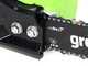 Greenworks GD40CS15K4 - Tron&ccedil;onneuse &agrave; batterie 40 V 4 Ah - Guide de 35 cm
