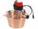NuovaFac Cuoca Automatica &agrave; induction - Chaudron &eacute;lectrique en cuivre martel&eacute; - 14L - 30W