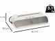 Tre Spade Takaje VacuumMachine Blanche - Machine sous vide - Barre de soudure de 33 cm