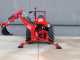 GeoTechPro BHF 195 - Pelle r&eacute;tro fixe pour tracteur