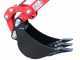 GeoTechPro BHF 195 - Pelle r&eacute;tro fixe pour tracteur
