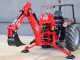 GeoTechPro BHF 195 - Pelle r&eacute;tro fixe pour tracteur