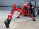 GeoTechPro BHF 175 - Pelle r&eacute;tro fixe pour tracteur