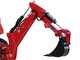 GeoTech Pro BHF 225 - Pelle r&eacute;tro fixe pour tracteur