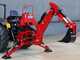GeoTech Pro BHF 225 - Pelle r&eacute;tro fixe pour tracteur