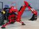 GeoTechPro BHF 225 - Pelle r&eacute;tro fixe pour tracteur