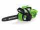 Greenworks GD48TCS - Tron&ccedil;onneuse &agrave; batterie - Guide 30 cm - 48V 2Ah