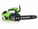 Greenworks GD48TCS - Tron&ccedil;onneuse &agrave; batterie - Guide 30 cm - 48V 2Ah