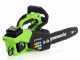 Greenworks GD48TCS - Tron&ccedil;onneuse &agrave; batterie - Guide 30 cm - 48V 2Ah
