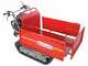GeoTech Pro GeoPorter 630E Hydro - Brouette &agrave; moteur sur chenilles - benne extensible hydraulique 600Kg