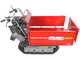 GeoTech Pro GeoPorter 630E Hydro - Brouette &agrave; moteur sur chenilles - benne extensible hydraulique 600Kg
