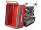 GeoTech Pro GeoPorter 630E Hydro - Brouette &agrave; moteur sur chenilles - benne extensible hydraulique 600Kg