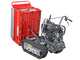 GeoTech Pro GeoPorter 630E Hydro - Brouette &agrave; moteur sur chenilles - benne extensible hydraulique 600Kg