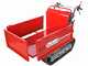 GeoTech Pro GeoPorter 630E Hydro - Brouette &agrave; moteur sur chenilles - benne extensible hydraulique 600Kg