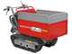 GeoTech Pro GeoPorter 630E Hydro - Brouette &agrave; moteur sur chenilles - benne extensible hydraulique 600Kg