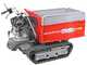 GeoTech Pro GeoPorter 630E Hydro - Brouette &agrave; moteur sur chenilles - benne extensible hydraulique 600Kg