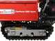 GeoTech Pro GeoPorter 630E Hydro - Brouette &agrave; moteur sur chenilles - benne extensible hydraulique 600Kg