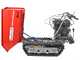 GeoTech Pro GeoPorter 630D Hydro - Brouette &agrave; moteur sur chenille - benne dumper hydraulique 600Kg