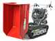 GeoTech Pro GeoPorter 630D Hydro - Brouette &agrave; moteur sur chenille - benne dumper hydraulique 600Kg