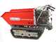 GeoTech Pro GeoPorter 630D Hydro - Brouette &agrave; moteur sur chenille - benne dumper hydraulique 600Kg