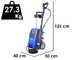 Nilfisk MC 2C-120/520 T EU - Nettoyeur haute pression &agrave; eau froide - 130 bar - 520 l/h