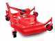 Premium Line TMM 120 - Plateau de coupe pour tracteur &ndash; 3 rotors &agrave; 1 lame - Prise de force anti-horaire (Rotation vers la gauche)