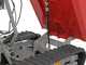 GeoTech Pro GeoPorter 630E - Brouette &agrave; moteur sur chenilles - Benne extensible 600Kg