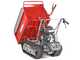 GeoTech Pro GeoPorter 630E - Brouette &agrave; moteur sur chenilles - Benne extensible 600Kg