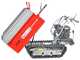 GeoTech Pro GeoPorter 630E - Brouette &agrave; moteur sur chenilles - Benne extensible 600Kg
