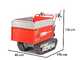 GeoTech Pro GeoPorter 630E - Brouette &agrave; moteur sur chenilles - Benne extensible 600Kg