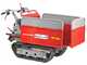 GeotechPro GeoPorter 630E - Brouette &agrave; moteur sur chenilles - Benne extensible 600Kg