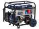 BullMach AMBRA 13800 E-3 - Groupe &eacute;lectrog&egrave;ne sur chariot &agrave; essence avec AVR 10 kW - 9 kW Triphas&eacute;e